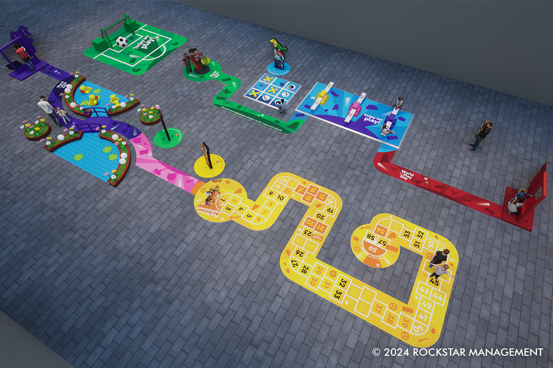 LEGO Play Street Mall 2023 Render 006 - Banner